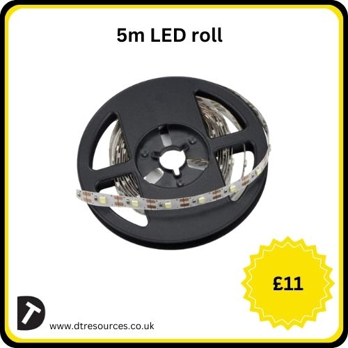 5V USB LED Strip light (white)