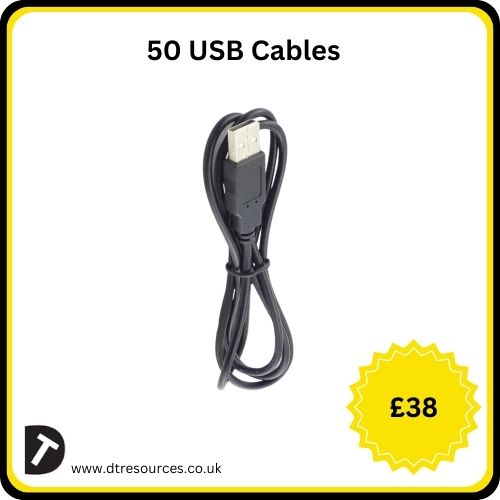 USB Cables (Pack of 50)