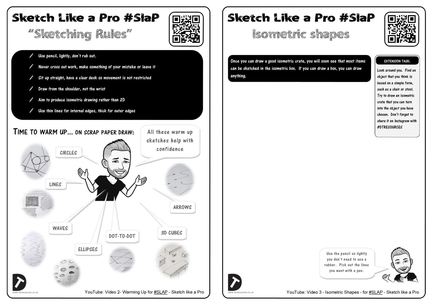 #SLAP worksheets 1 - 5