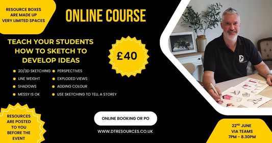 Teach your students to sketch  22nd June 2026 7pm