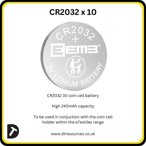 CR2032 3V Coin Cell battery