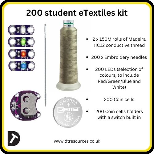 200 Student eTextile kit (basic)