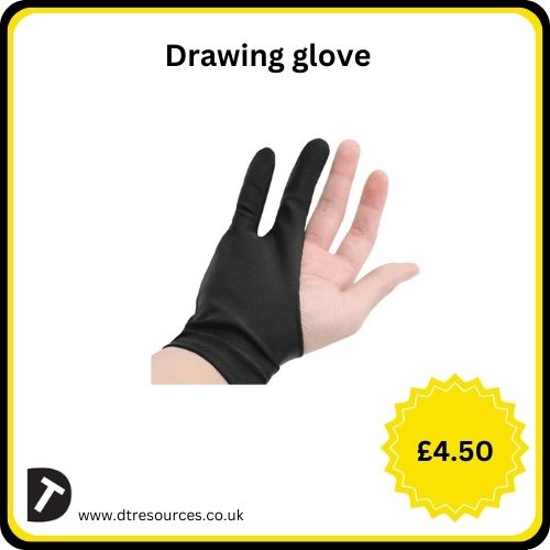 Drawing glove - one size fits all