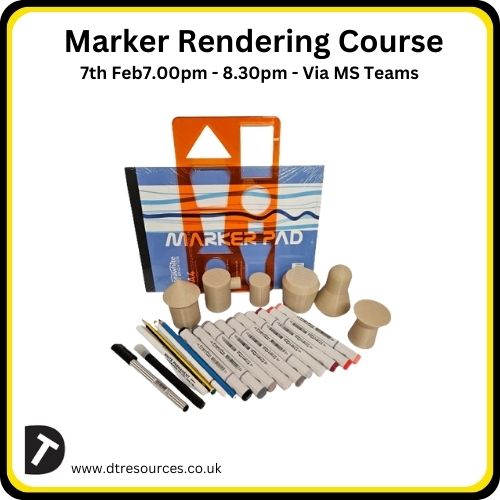 An introduction to Marker Rendering 24th April 7.00pm - 8.30pm