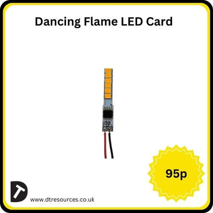 Dancing Flame LED Card