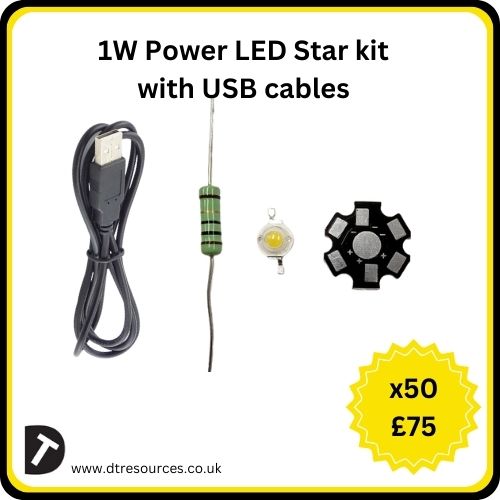 Star Cable Lighting Kit USB LED Light (with 4 Metre Cable) – Gower